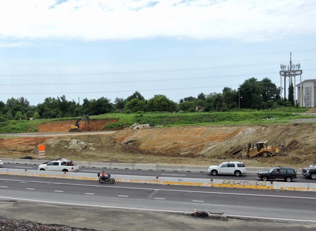 Excavation for Street Road Interchange improvements