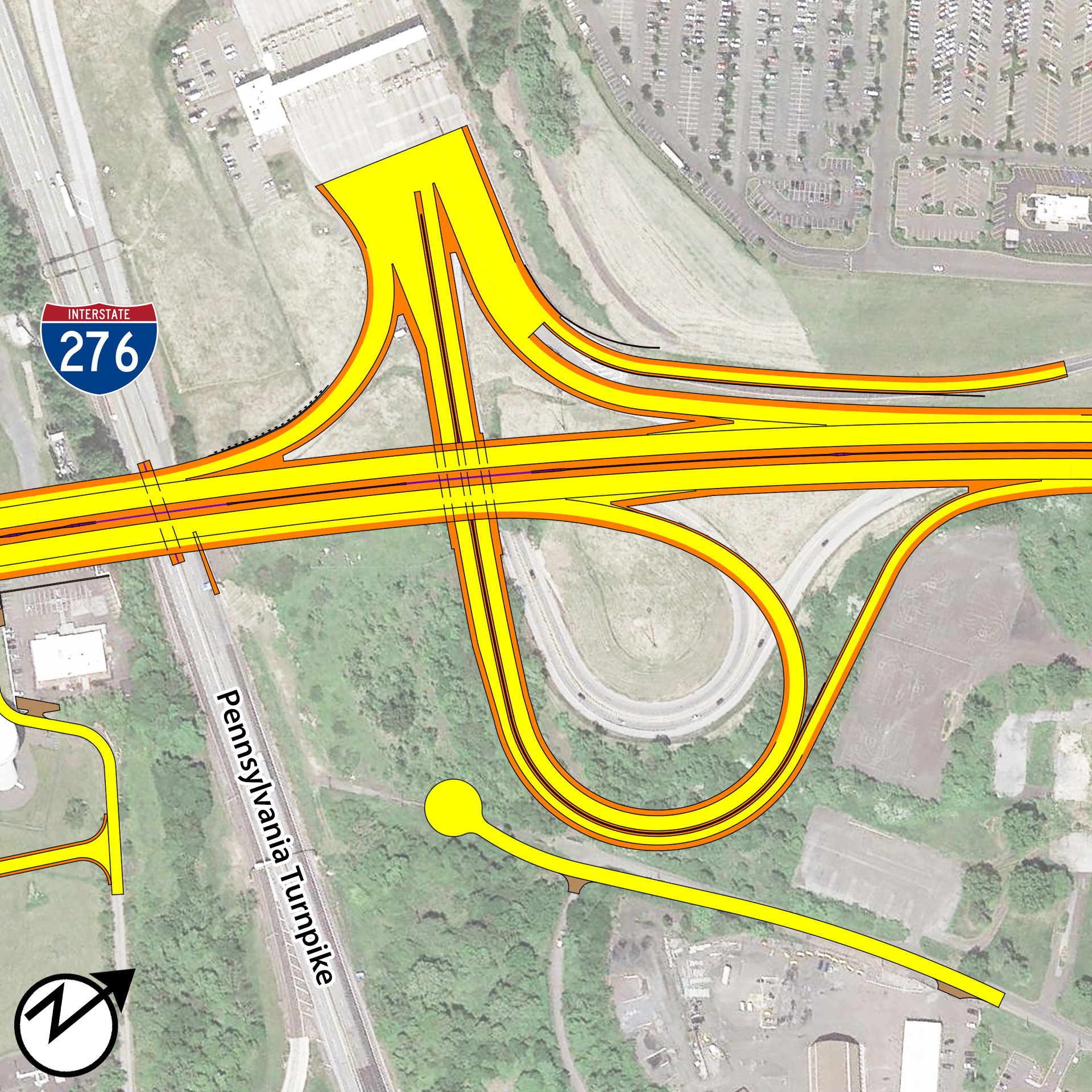 SR 8019 (Pennsylvania Turnpike Interchange) - U.S. 1 Improvements Project