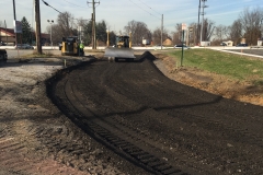 January 2019 - Bulldozer grades new Red Roof Inn driveway