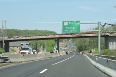 April 2021 - The new Bristol Road overpass, heading for completion later this spring.