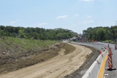 May 2021 - Excavation for widening southbound U.S. 1 between the ramp from Business U.S.1.