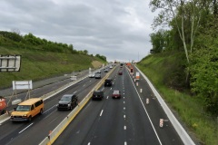 May 2023 - Looking south toward the Neshaminy Exit.